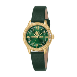 Roberto Cavalli Core Green Dial Ladies Watch RC5L077L0025
