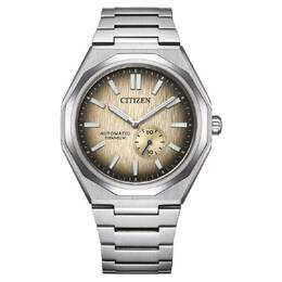 Citizen Zenshin 60 Mens Analog Automatic Watch NK5020-58P