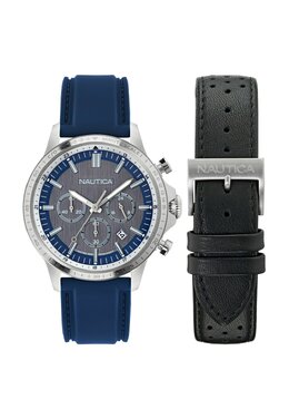 Часы с хронографом QUARTZ Nautica, синий n0052m02g-k11 | blue and black