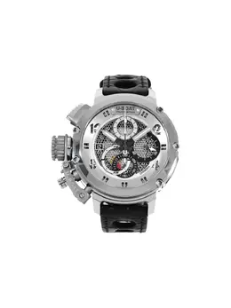 U-Boat Chronograph Chimera 53mm Silver Tone Skeleton Dial (Article: 31197037)