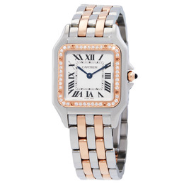 Cartier Panthere De Cartier Medium Model Quartz Diamond Watch w3pn0010