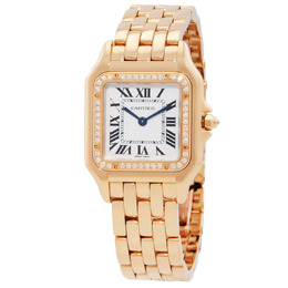 Cartier Panthere De Cartier Medium Model Quartz Diamond Watch wjpn0066
