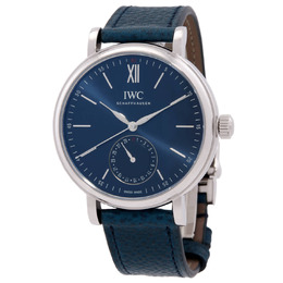 IWC Portofino Automatic Pointer Date Laureus Blue Dial Watch IW359202