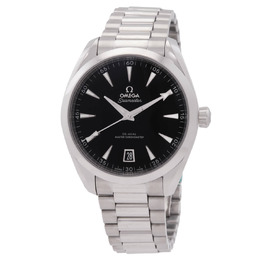 Omega Seamaster Chronometer Black Dial Mens Watch 22010412101
