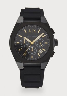 Наручные часы с функцией секундомера RAFAEL Armani Exchange, черный arc52m09h-q11 | black