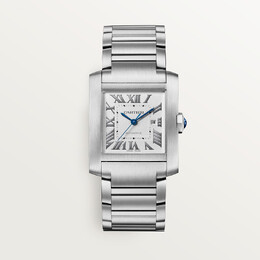 Мужские часы Cartier Montre Tank Française, большая модель crwsta0067