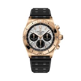 Men's Breitling Chronomat RB01347A1F1S1 Automatic Chronograph with Silver Dial