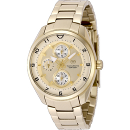 Technomarine OCEAN Quartz Gold Dial Watch TM-318111