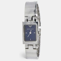 AR5416/1186130, Emporio Armani Stainless Steel Blue Dial Women's Wristwatch 17.5mm