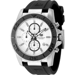 Technomarine TM-725004 Sea Chronograph Mens Watch Silver Dial