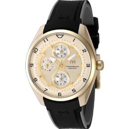 Technomarine Ladies Ocean Quartz Watch with Gold Dial tm-318114