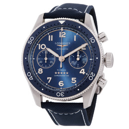 Longines Spirit Flyback Chronograph Automatic Blue Dial Mens Watch L3.821.4.93.2