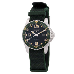 Longines Hydroconquest Automatic Grey Dial Mens Watch L3.781.4.05.2