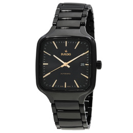 Rado True Square Automatic Black Dial Ladies Watch r27078162