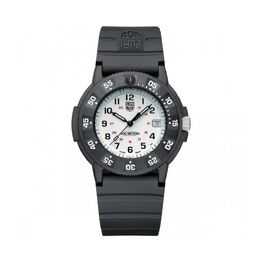 Черные резиновые часы Luminox 7611382638038 | black