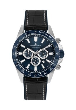 Часы LIVERPOOL Jacques Lemans, синий 2ja52m06q-k11 | black blue