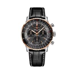 UB01384A1B1P1 Breitling Navitimer Chronograph Automatic Chronometer Grey Dial Mens Watch