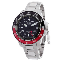 Ball Engineer Hydrocarbon AeroGMT II Automatic Black Dial Mens Watch DG2118C-S3C-BK