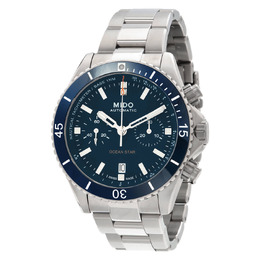 Mido Ocean Star Chronograph Automatic Blue Dial Watch m0266274404100