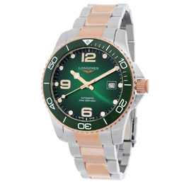 L3.781.3.08.7 Longines Hydroconquest Automatic Mens Watch Green Dial