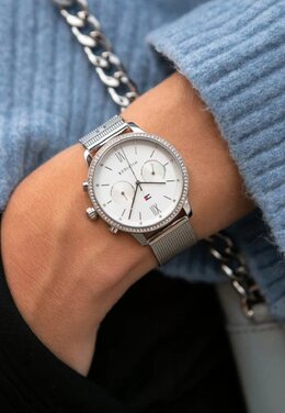 Часы Tommy Hilfiger, серебряный to152m0ec-d11 | silver-coloured