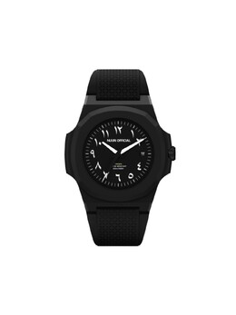 Nuun Official наручные часы Origen Sahara Date 38 мм, черный orsahd | черный