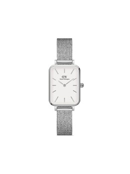 Наручные часы Quadro Pressed 20 мм Daniel Wellington, серебристый dw00100438 | серебристый