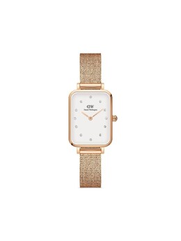 Наручные часы Quadro Pressed Melrose Quadro 26 мм Daniel Wellington, белый dw00100527 | белый