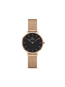 Наручные часы Petite Melrose 28 мм Daniel Wellington, черный dw00100217 | черный