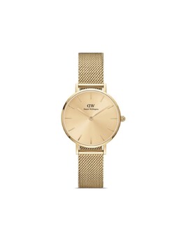 Наручные часы Petite Unitone 28 мм Daniel Wellington, золотистый dw00100473 | золотистый