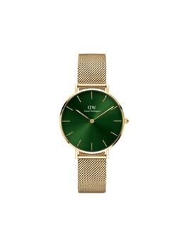Наручные часы Petite Emerald 32 мм Daniel Wellington, зеленый dw00100480 | зеленый