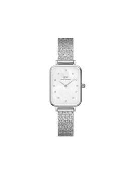 Наручные часы Quadro Pressed Studio Lumine 26 мм Daniel Wellington, белый dw00100580 | белый