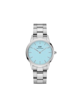 Наручные часы Iconic Link Capri 32 мм Daniel Wellington, синий dw00100541 | синий