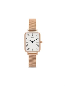 Наручные часы Quadro 22 мм Daniel Wellington, розовый dw00100687 | розовый