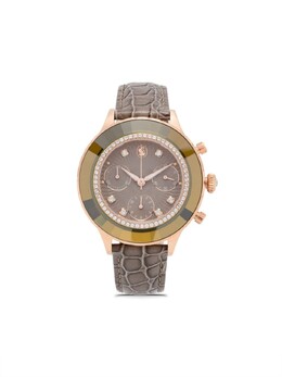 Наручные часы Octea Chrono 36 мм Swarovski, серый 5671153 | серый