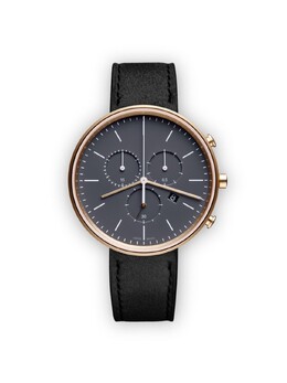 Часы 'M40 Chronograph' Uniform Wares, металлик m40sgow1sueblk1816s01 | металлик