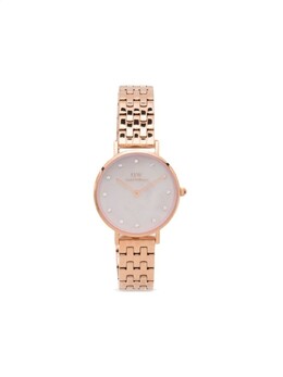 Наручные часы Petite Lumine 5-Link 28 мм Daniel Wellington, белый dw00100613 | белый