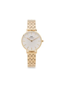 Наручные часы Petite 5-Link 28 мм Daniel Wellington, белый dw00100614 | белый