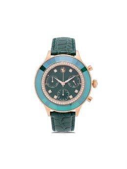 Наручные часы Octea Chrono 37 мм Swarovski, зеленый 5672931 | зеленый