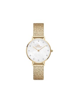 Наручные часы Petite Pressed Studio Lumine 28 мм Daniel Wellington, белый dw00100594 | белый