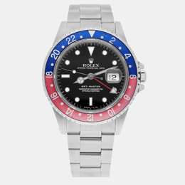 Rolex GMT-Master 16700 Automatic Stainless Steel Black Dial Men's Watch Reference 1187666