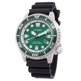 Citizen Promaster Eco-Drive Green Dial Mens Watch BN015emen Watch