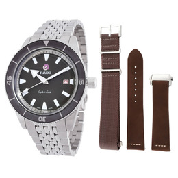 Rado Captain Cook Automatic Grey Dial Mens Watch R32505018