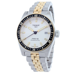 Tissot PR516 Powermatic 80 Automatic White Dial Mens Watch t1494072201100