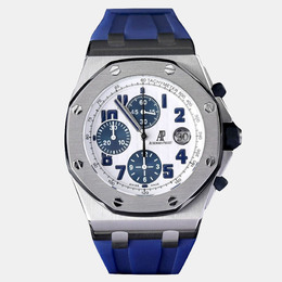 Audemars Piguet Royal Oak Offshore 26020ST.OO.D020IN.01 Automatic White Stainless Steel Men's Wristwatch 42 mm 1187786