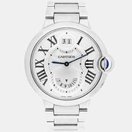 Cartier Ballon Bleu W6920011 Quartz Silver Stainless Steel Men's Wristwatch 38 mm 1187766