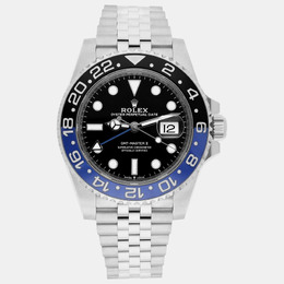 Rolex GMT-Master II 126710BLNR Men's Automatic Black Dial Batman Bezel Stainless Steel Watch