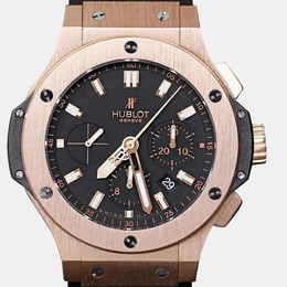 Hublot Big Bang 301.PX.1180.RX Automatic Black 18k Rose Gold Men's Wristwatch 44 mm 1187738