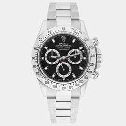 Rolex Cosmograph Daytona 116520, Stainless Steel Automatic Chronograph with Black Dial