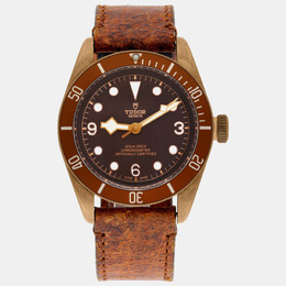 Tudor Heritage 79250BM Watch Automatic Movement Calibre MT5612 Brown Dial Aluminium Case Men's Wristwatch Reference 1187736